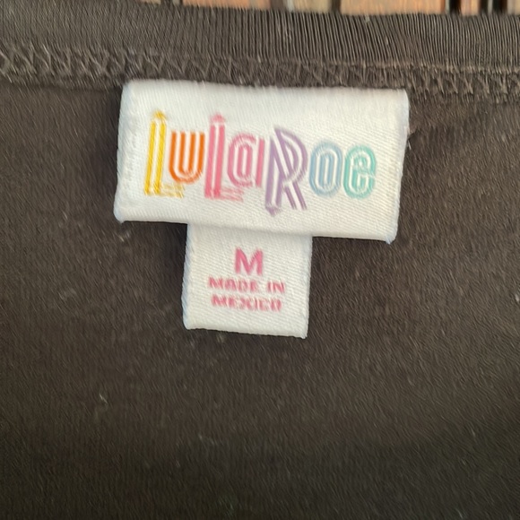 LuLaRoe Women’s Medium Black T-Shirt Dress - Picture 2 of 3